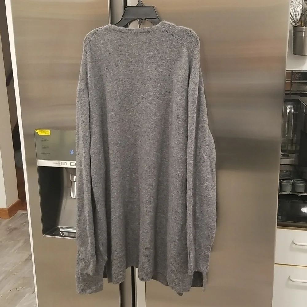 💕MADEWELL💕 Cozy Walker Cardigan ~ Heather Evening Grey XXL NWOT